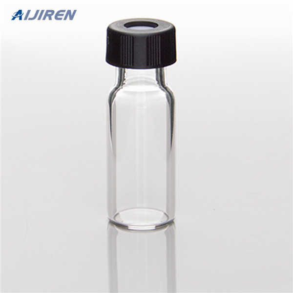 unassembled HPLC glass vials beckman